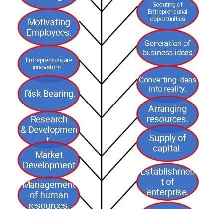Entrepreneurship functions, Functions Of Entrepreneur