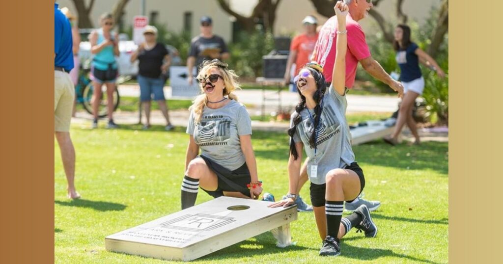 funny cornhole team name