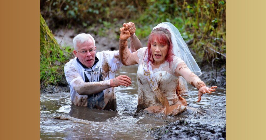 mud run team names for couples