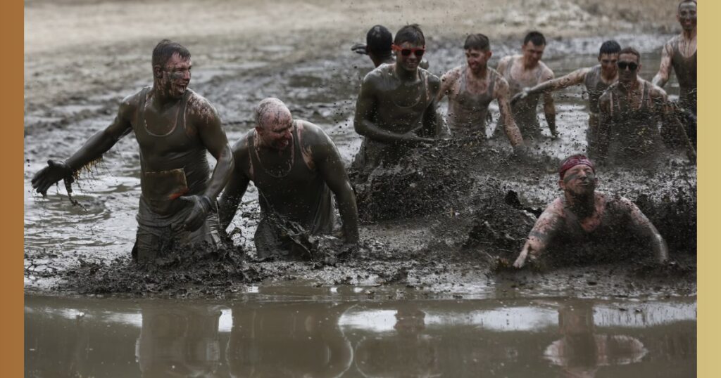 mud run team names ideas