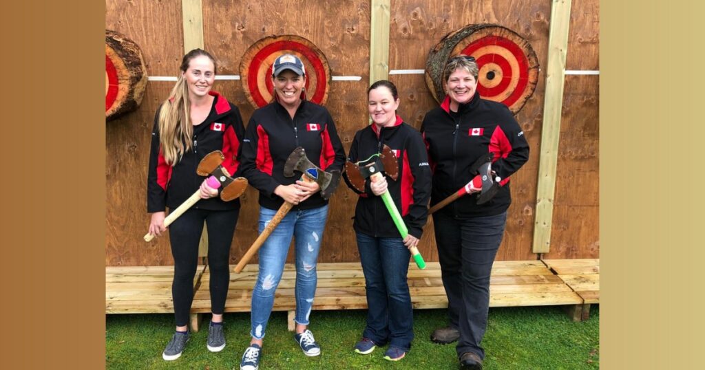 Female Axe Throwing Team Names