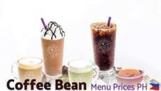 Coffee Bean Menu Price