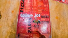 Grumpy Joe Baguio Menu