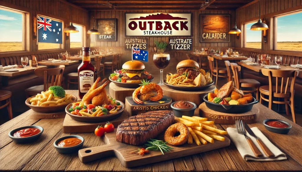 Outback Steakhouse Menu