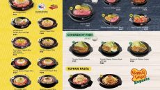 Pepper Lunch Menu