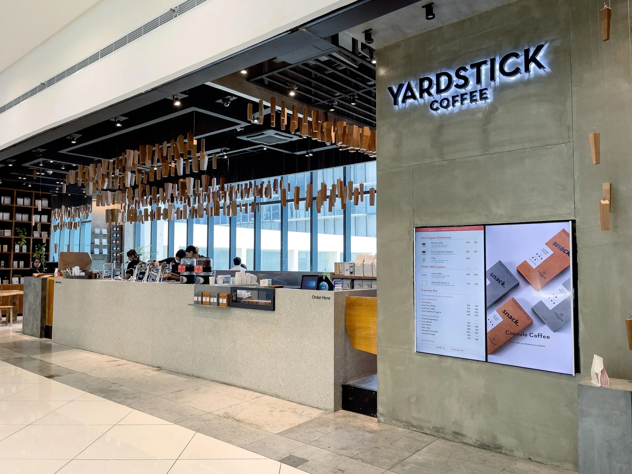 Yardstick Coffee Menu