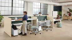 How do Modern Office Furniture Shapes Today's Workplaces