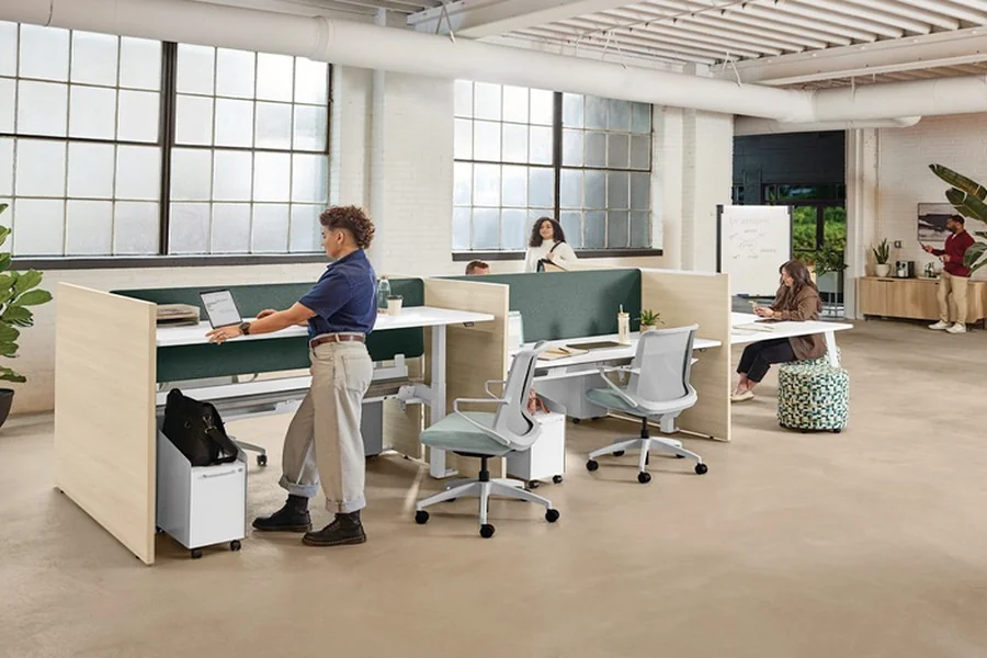 How do Modern Office Furniture Shapes Today's Workplaces