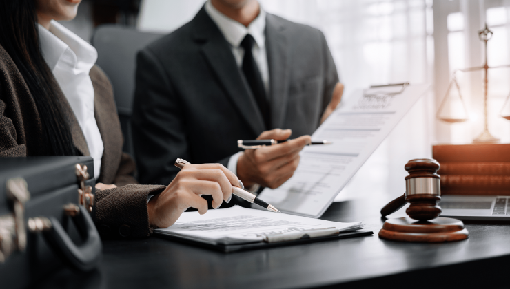 Lawyer Prepares